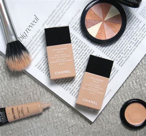 chanel vitalumiere aqua foundation samples|Chanel vitalumiere liquid foundation.